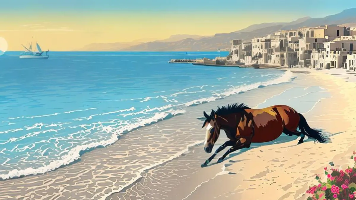 Ίχνη στην άμμο - Book review cover